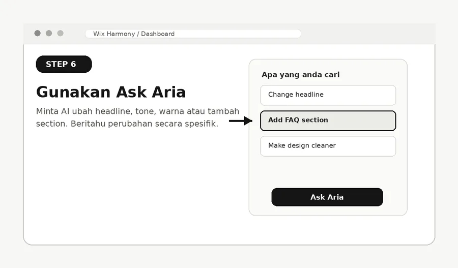 Wix Aria AI